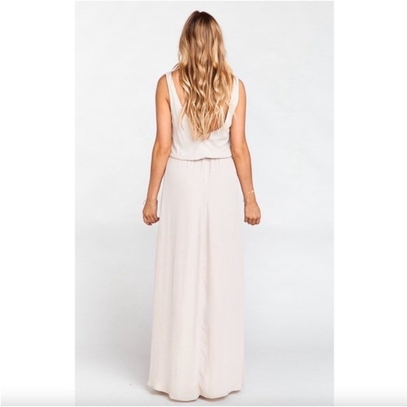 Show Me Your Mumu Kendall Maxi Dress in Show Me The Ring Crisp Extra Small - Picture 3 of 14